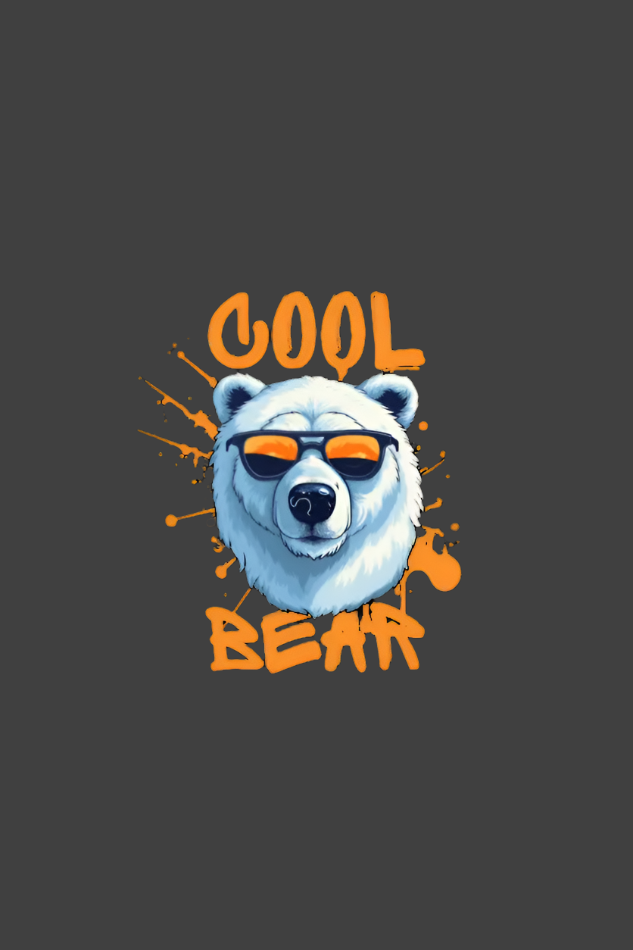 COOL BEAR OVER SIZED T SHIRT HIM & HER