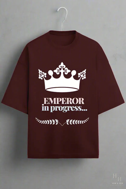 EMPEROR  OVERSIZED T SHIRT HIM & HER