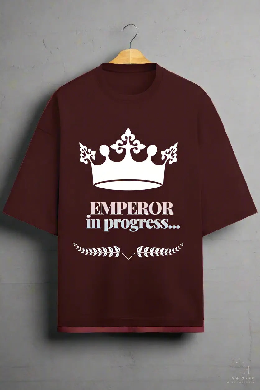 EMPEROR  OVERSIZED T SHIRT HIM & HER