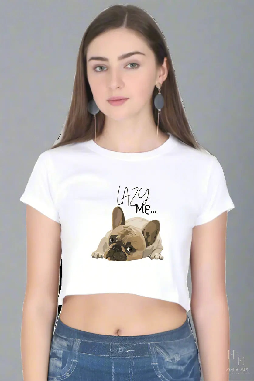 LAZY ME CROP TOP HIM & HER