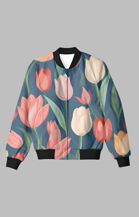 TULIPS BOMBER JACKET HIM & HER